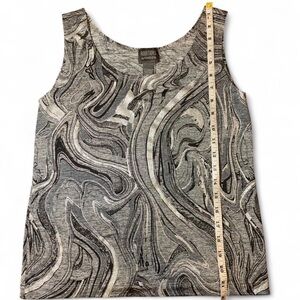 Gray Swirl Chicos Tank Top